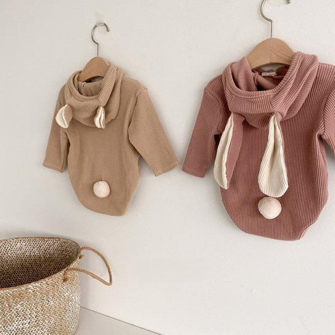 Cute bunny baby jumpsuit newborn baby climbing suit